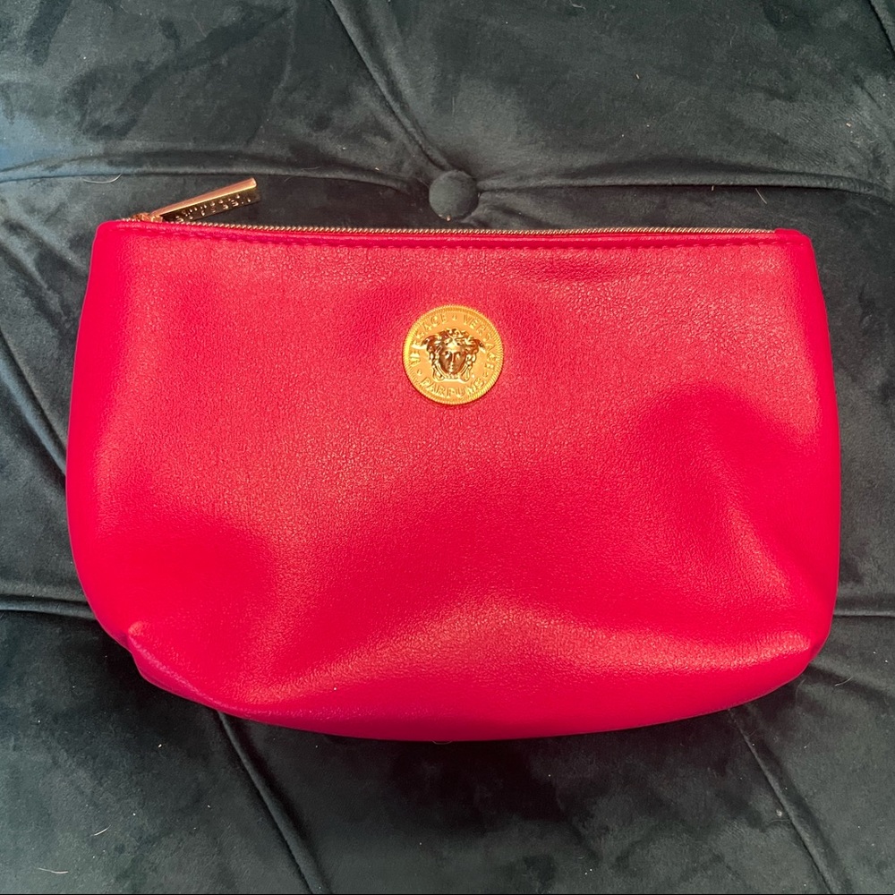 Versace perfumes cosmetic bag.